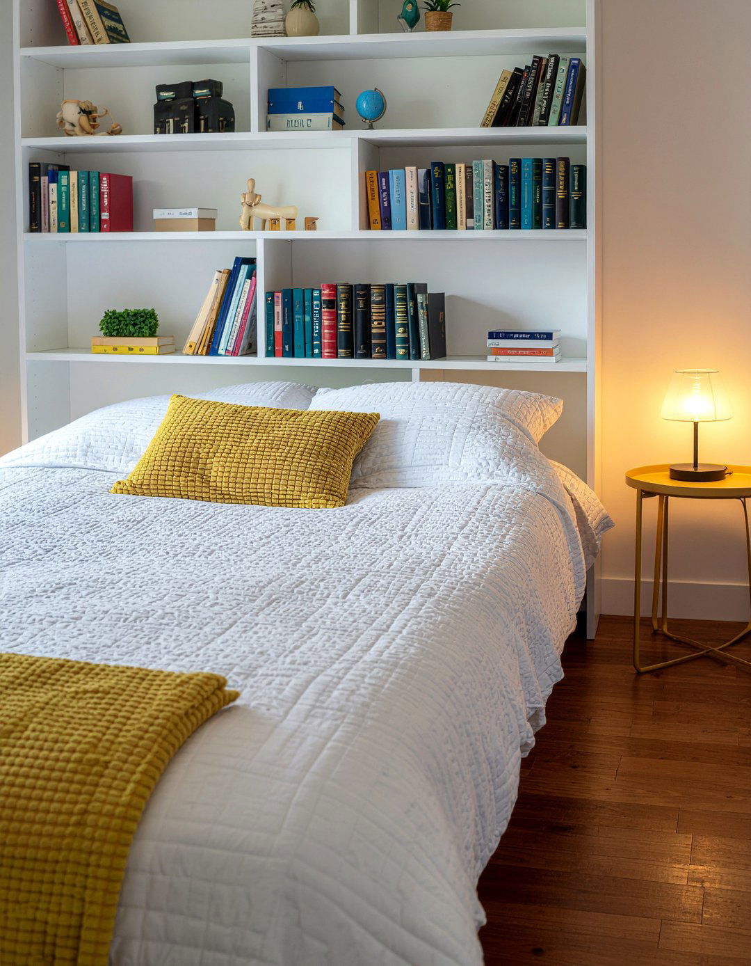 Bookcase headboard daybed - 30 bedroom daybed ideas