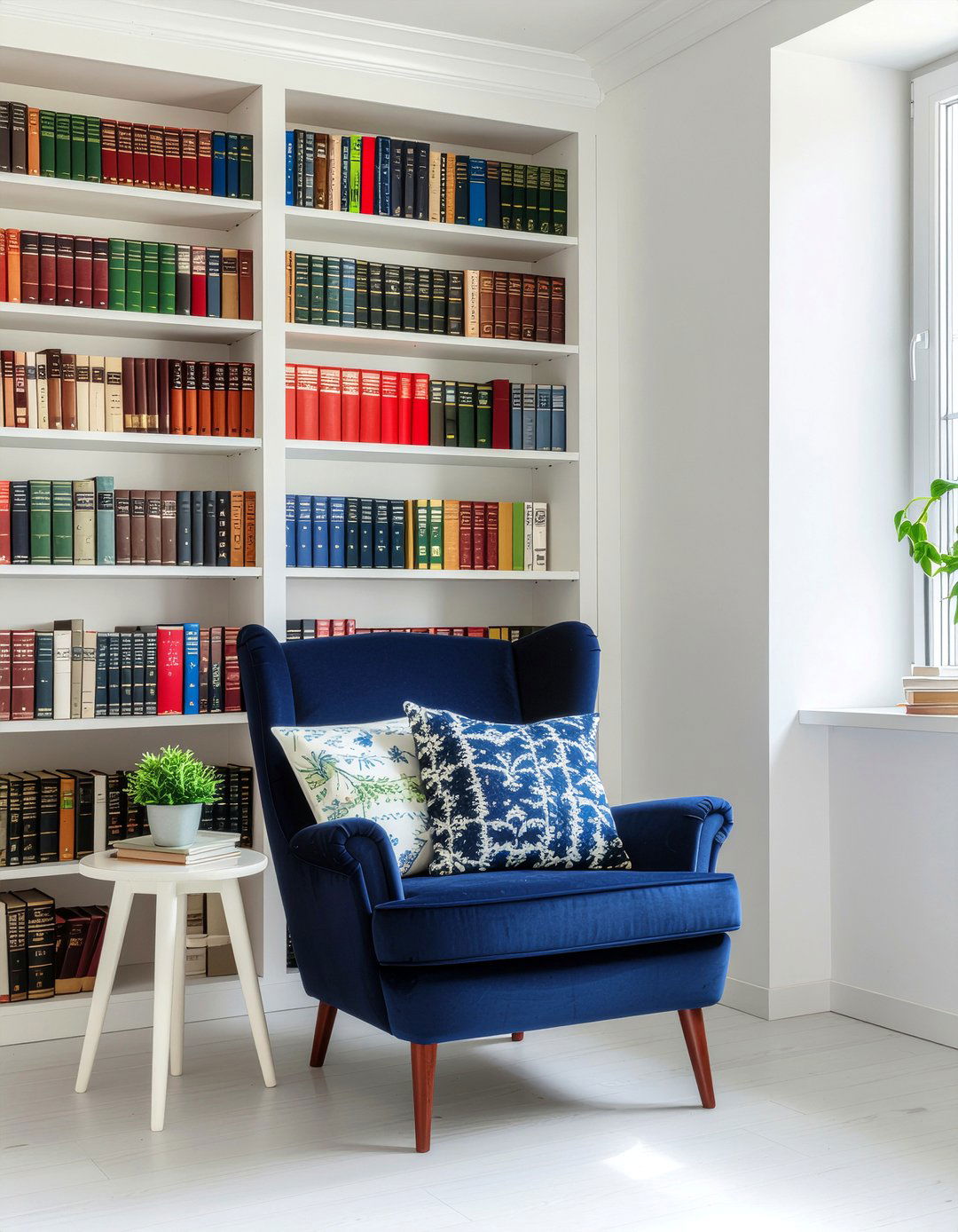 Bookcase wall - 30 feature wall ideas