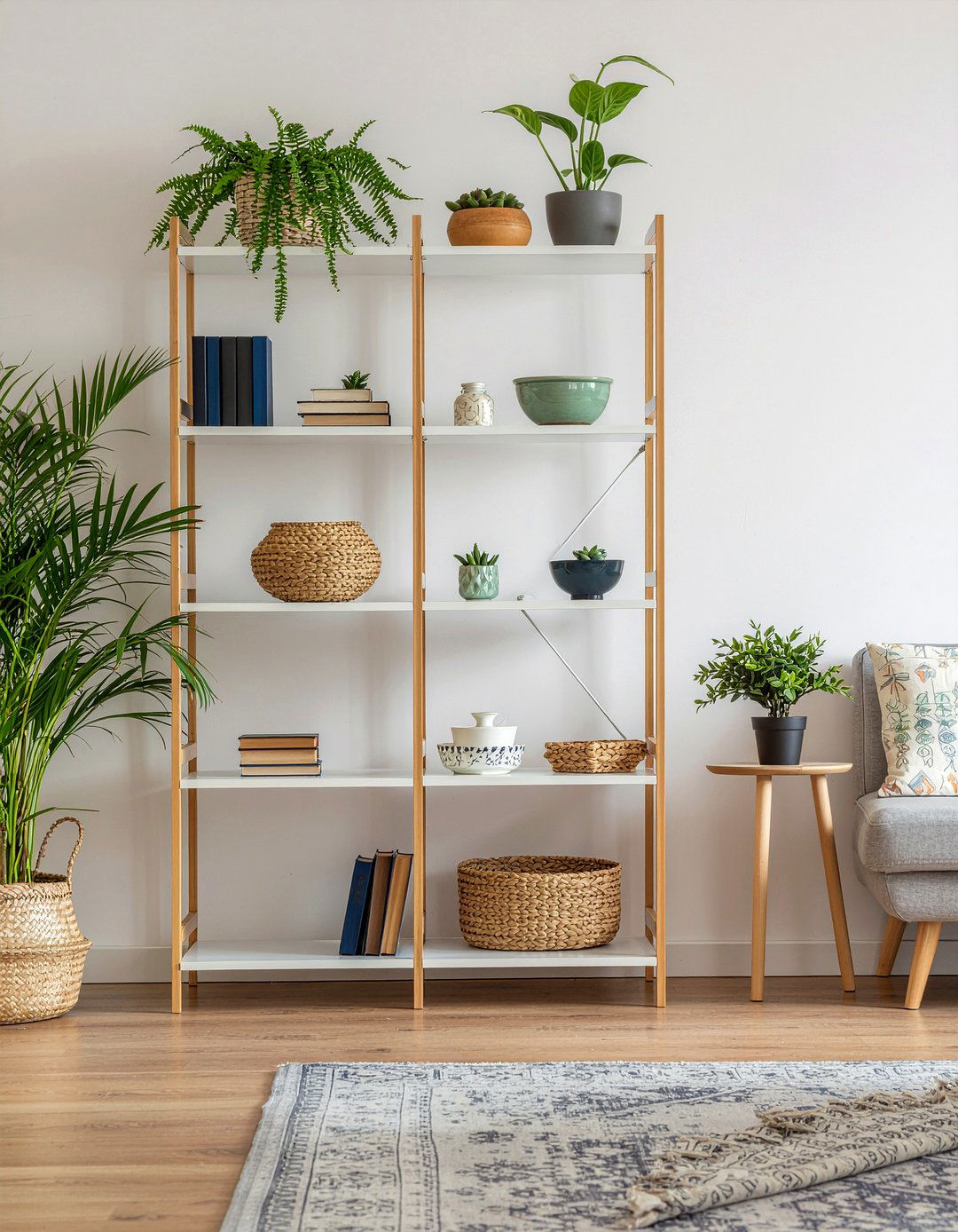 Bookshelf Room Divider - 30 living room room dividers