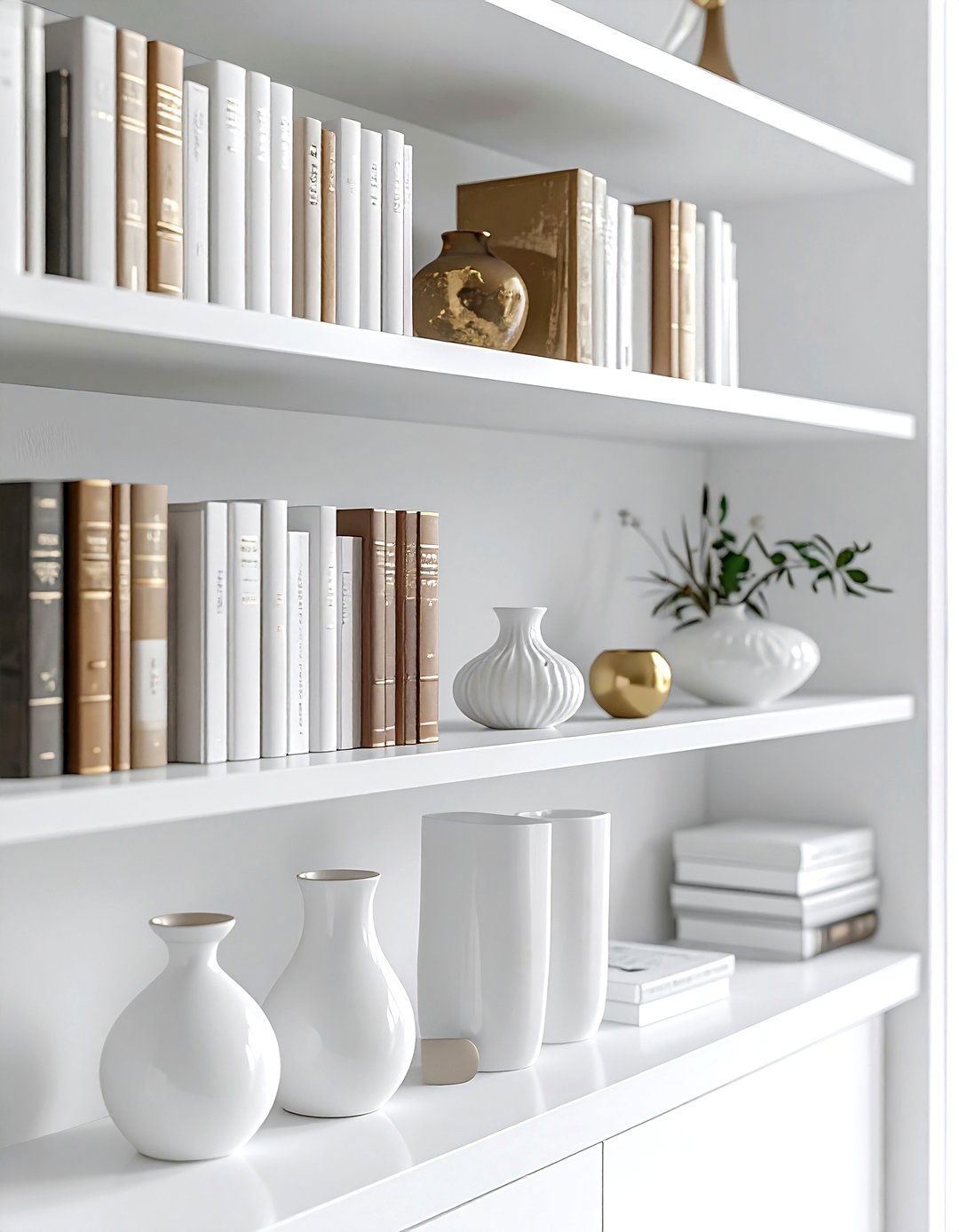 Bookshelf Styling - 30 interior design rules
