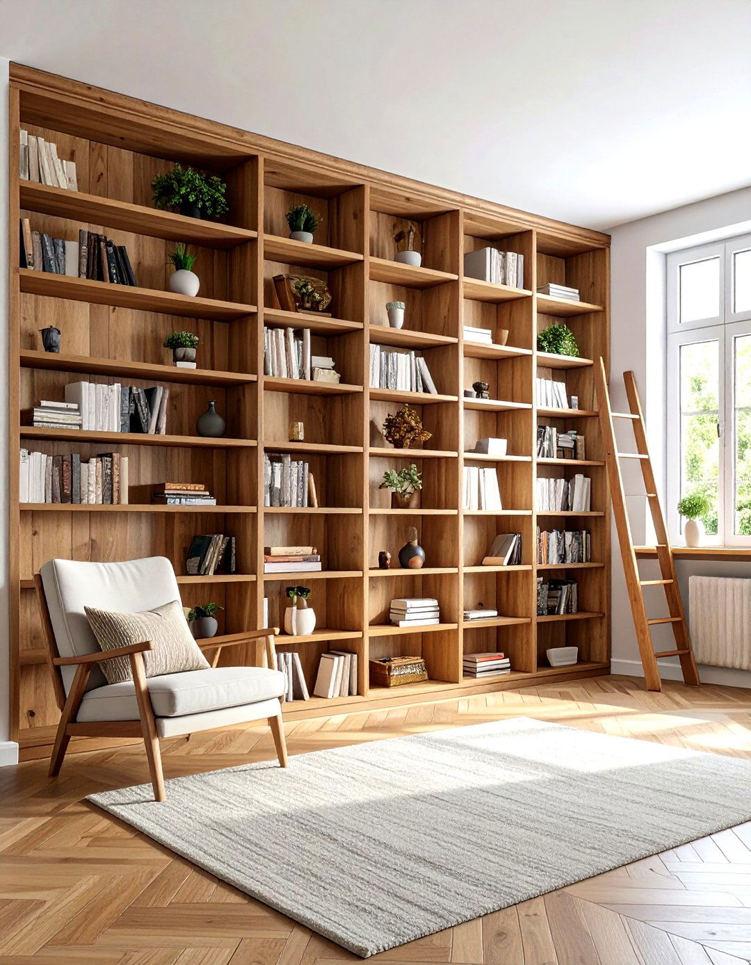 Bookshelf Wall Living Room - 30 plush living room ideas