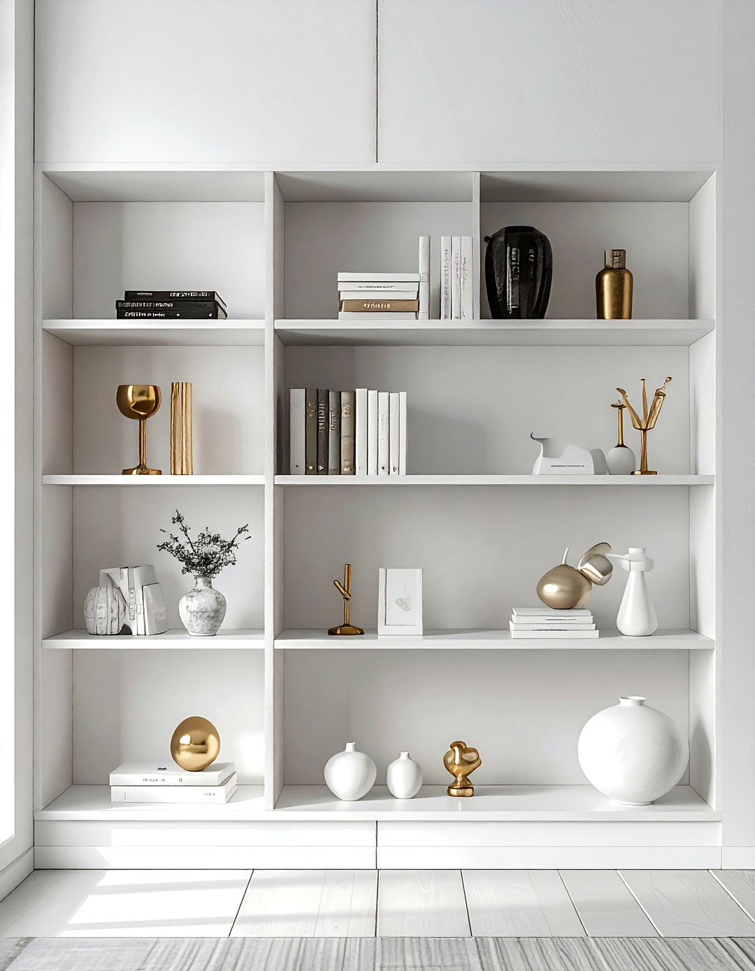 Bookshelf organization - 30 home styling tips