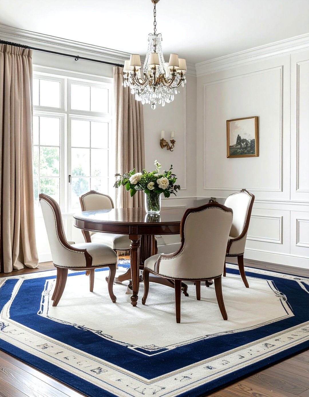 Bordered Area Rug - 30 area rug ideas