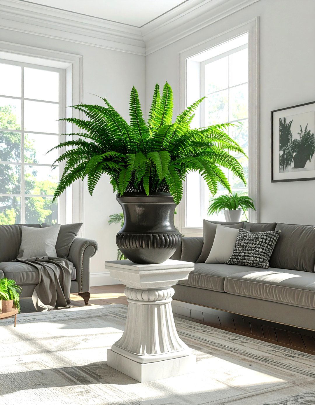Boston Fern - 30 living room indoor plants
