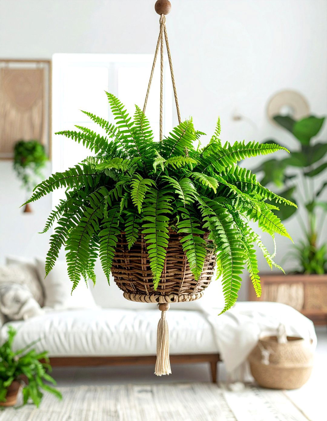 Boston Fern - 30 indoor plant ideas