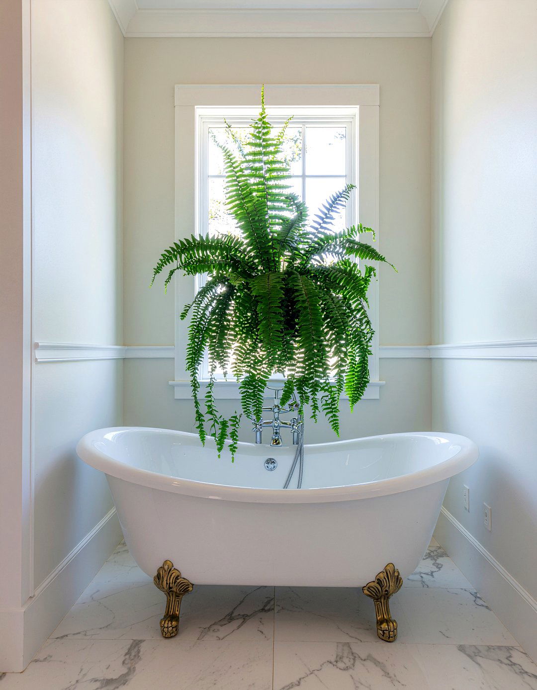 Boston fern - 30 bathroom plants that thrive in humidity