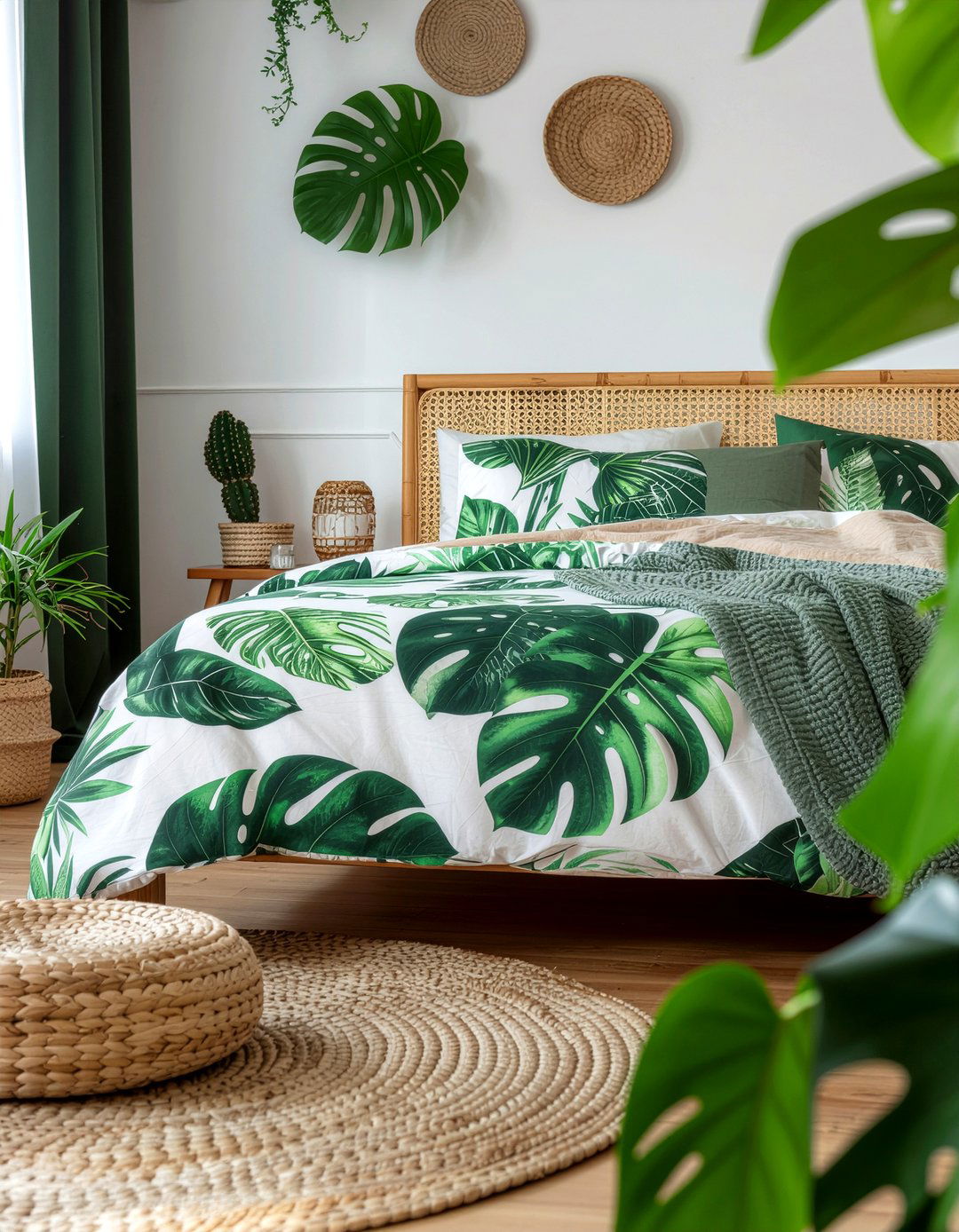 Botanical Leaf Duvet - 30 bedroom duvets