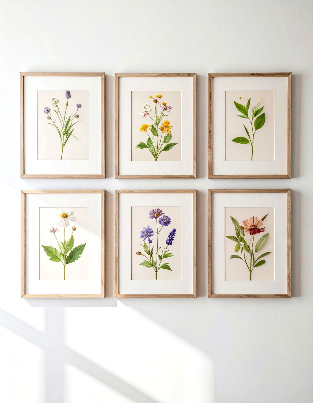 Botanical Wall Art Prints - 30 shabby chic bedroom ideas