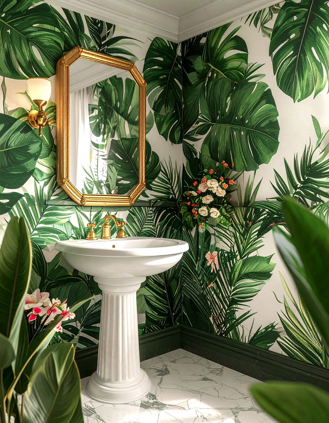 Botanical Wallpaper - 30 trendy decor ideas