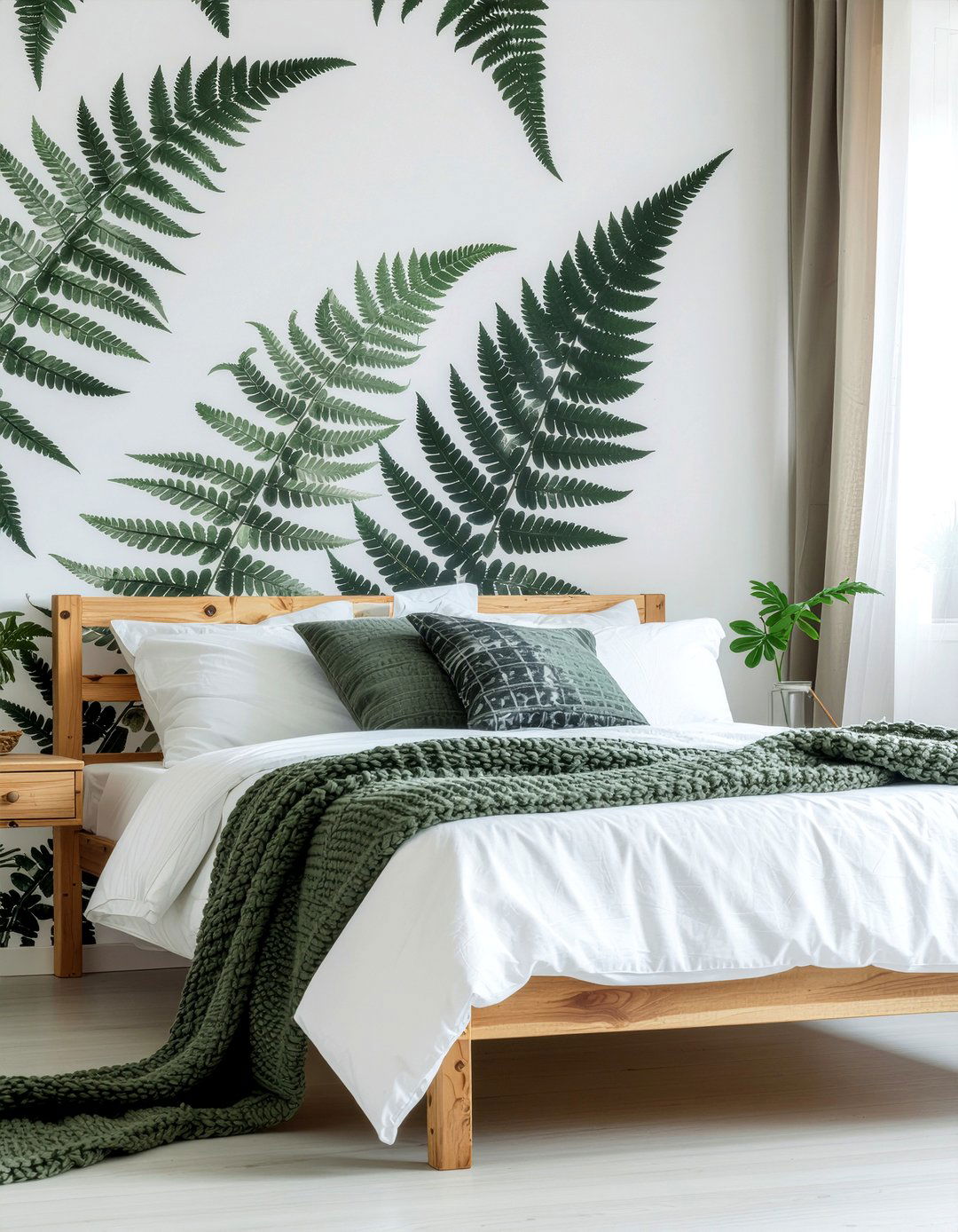 Botanical Wallpaper Bedroom - 30 garden themed bedroom ideas