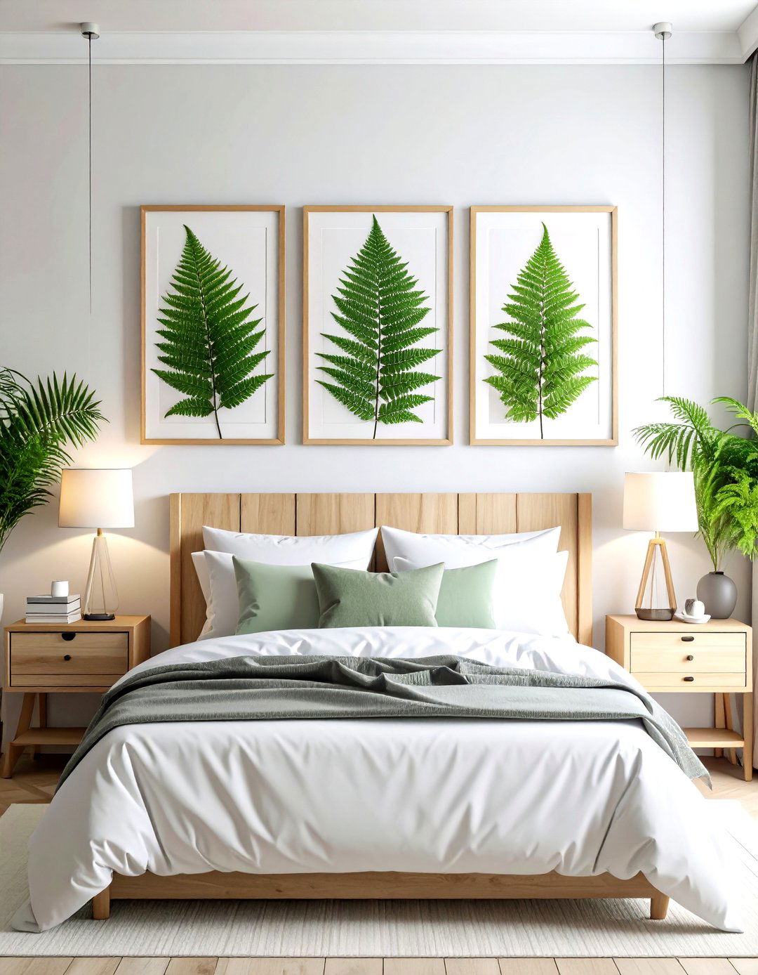 Botanical art display - 30 room refresh ideas