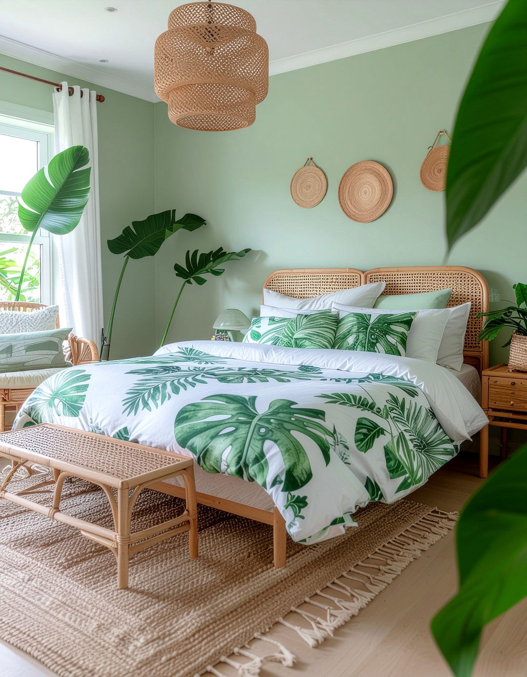 Botanical bedroom - 30 gender neutral bedroom ideas