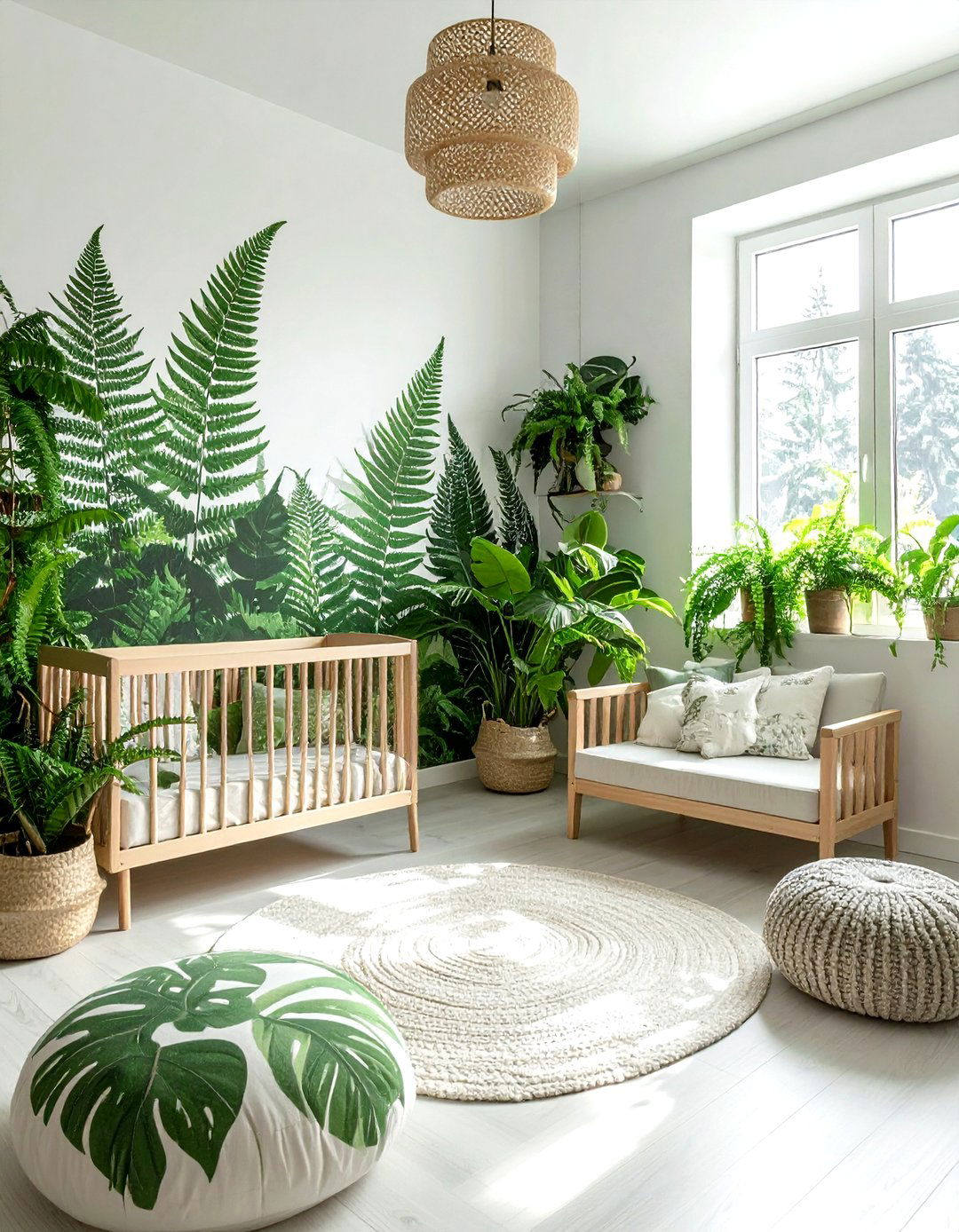 Botanical nursery - 30 baby room decor ideas