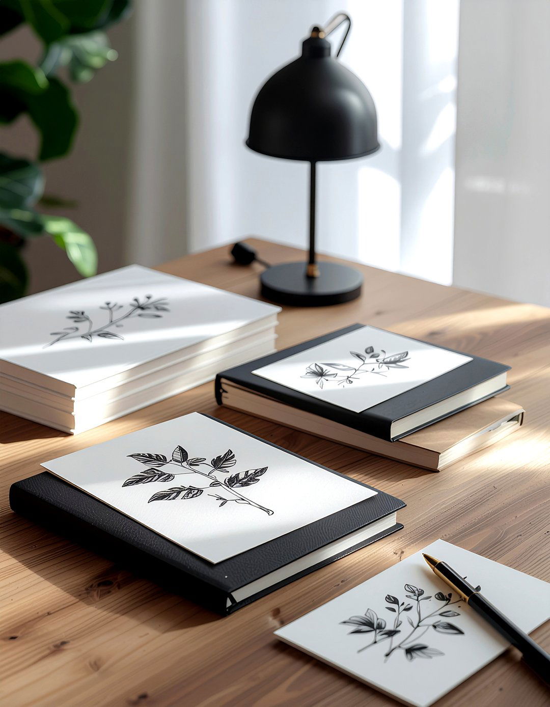 Botanical sketch stationery - 30 floral pattern decor ideas