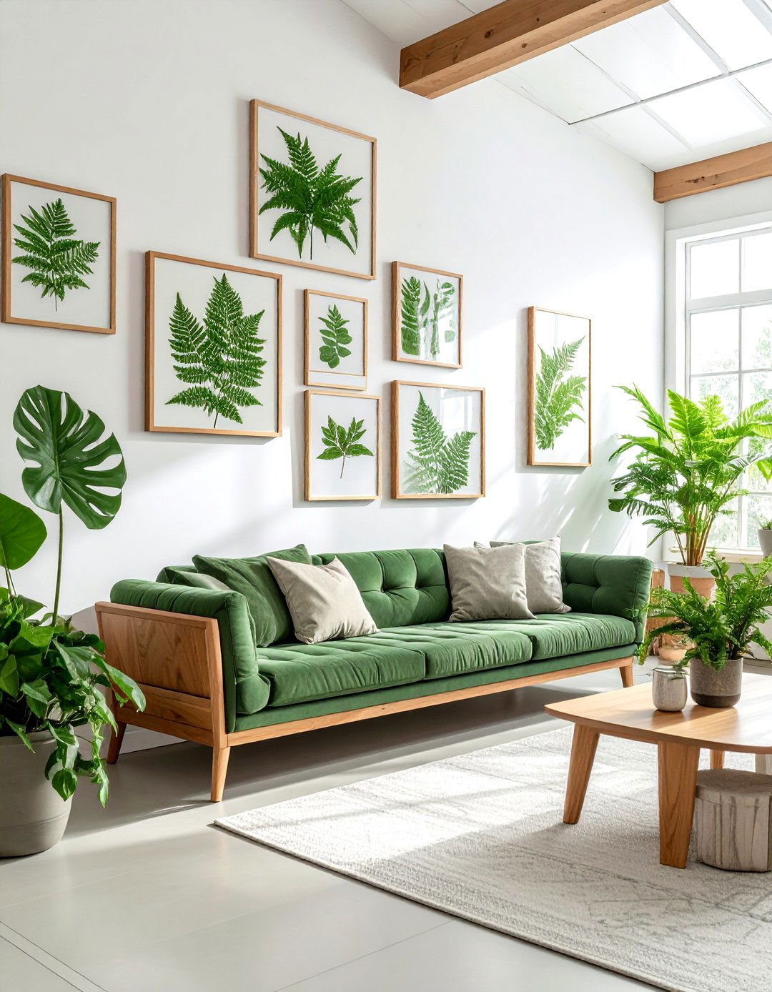 Botanical wall art - 30 natural home decor ideas