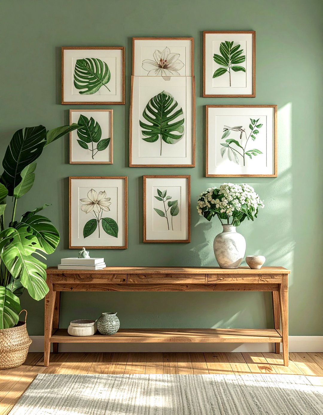 Botanical wall art - 30 nature-inspired decor ideas