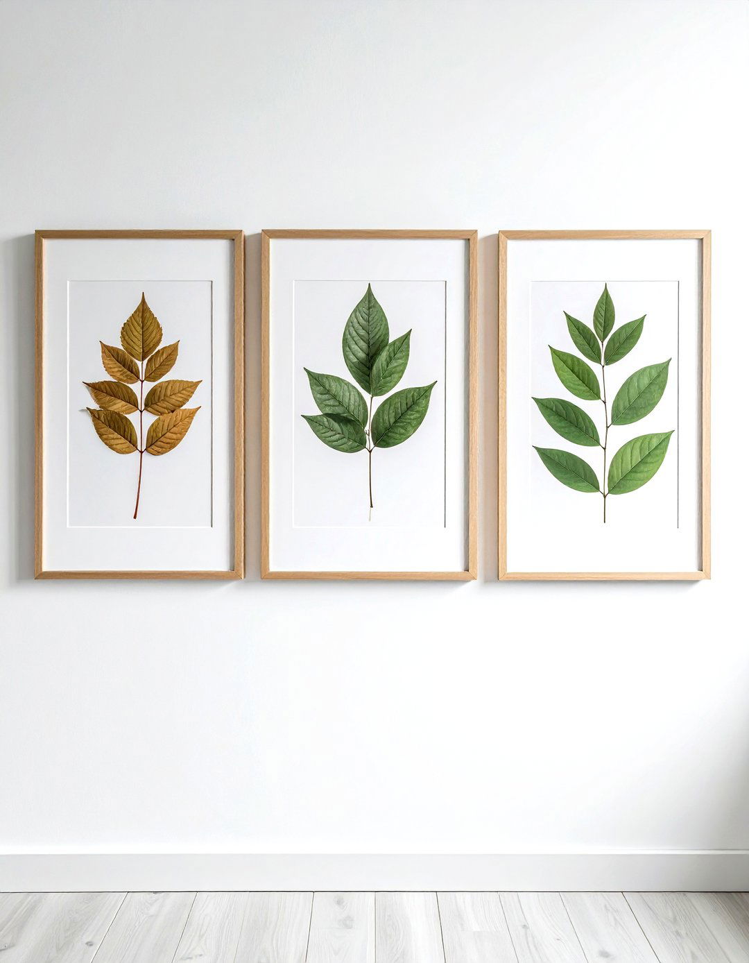 Botanical wall print - 30 attainable decor ideas