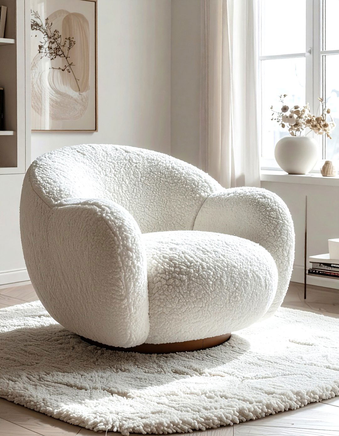 Boucle Accent Chair - 30 decor wishlist ideas