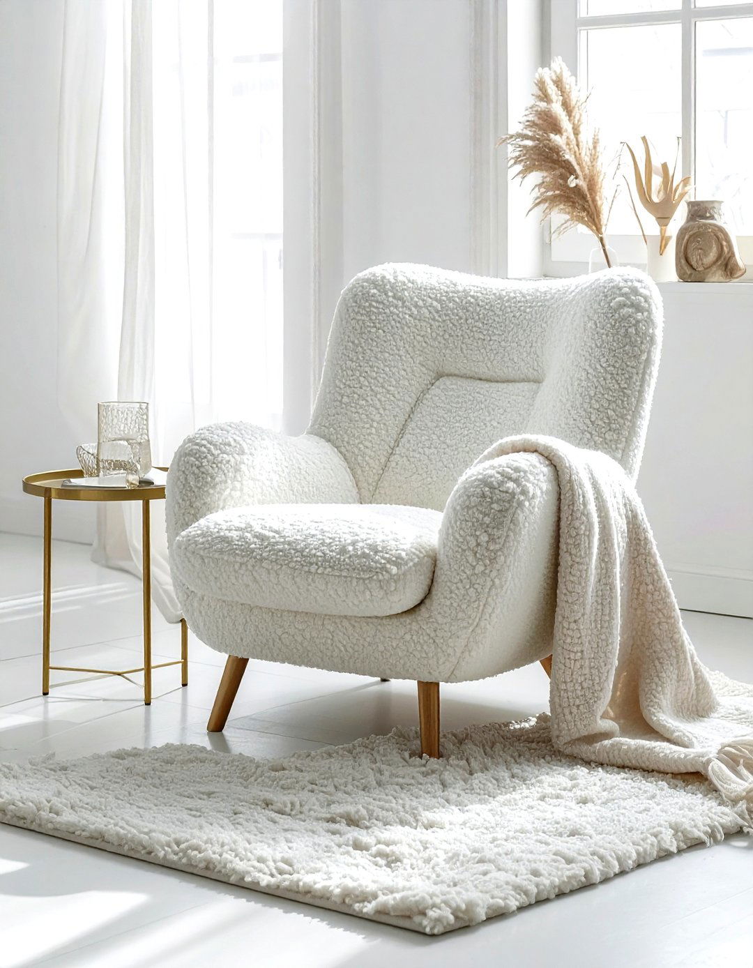 Boucle Chair - 30 designer home decor ideas