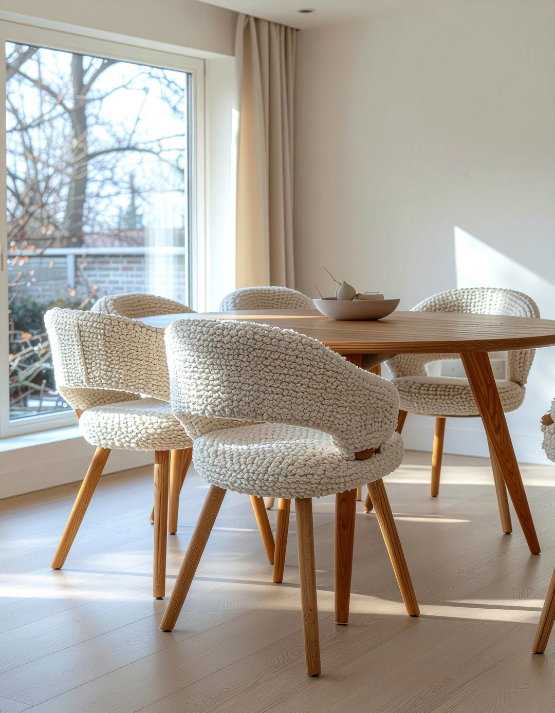 Boucle Dining Chairs With Arms - 30 dining chair with arms ideas