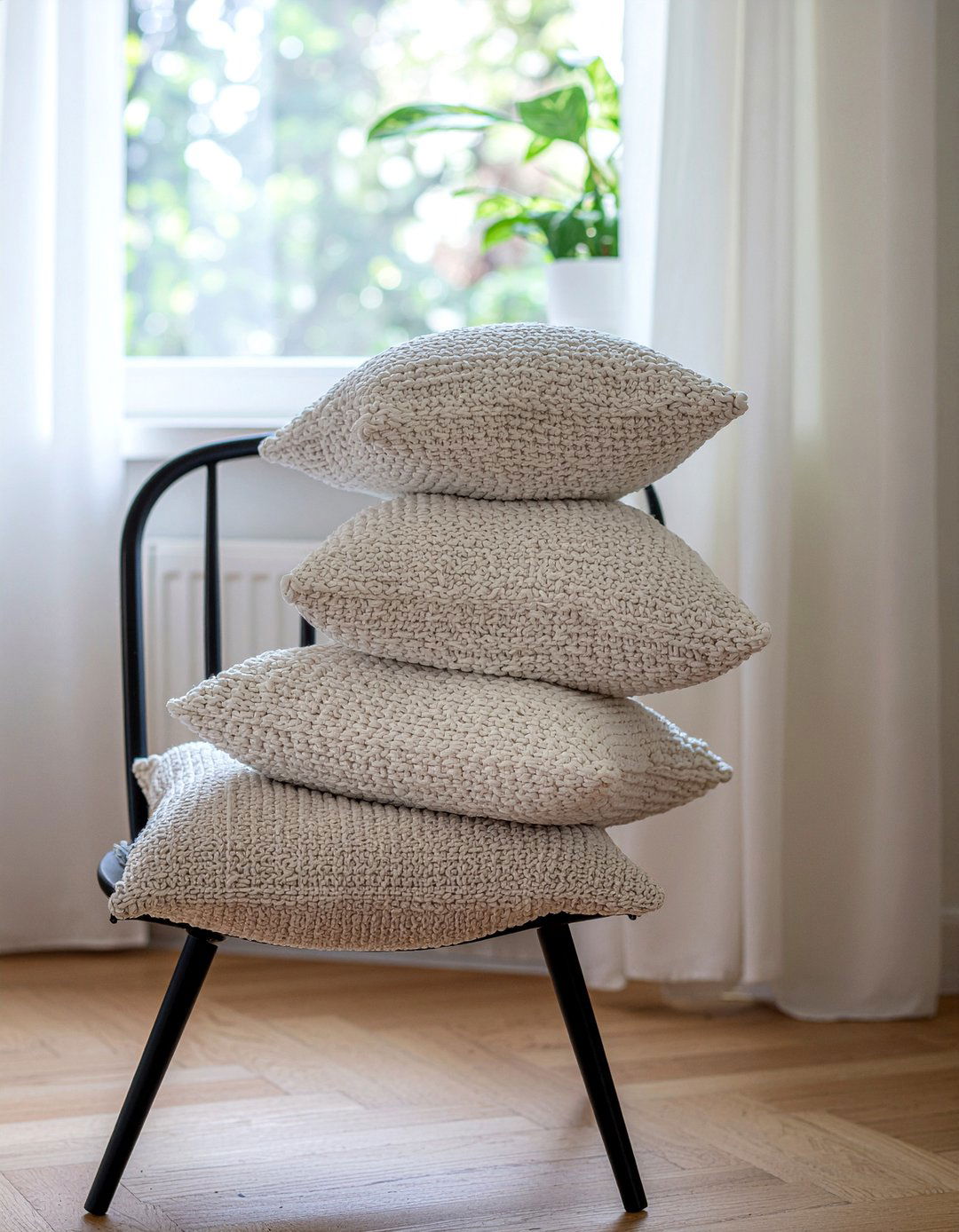 Boucle Texture Pillows - 30 living room throw pillows