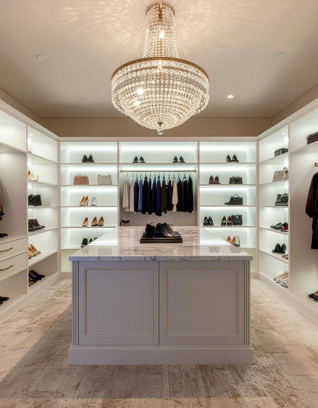 Boutique Closet - 30 bedroom closet ideas