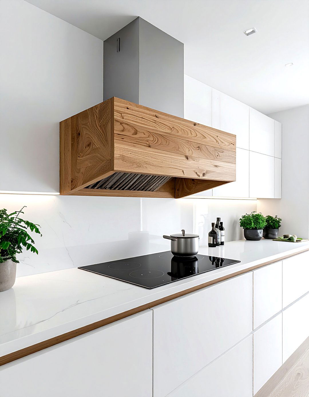 Box Wood Vent Hood - 30 wood hood kitchen ideas