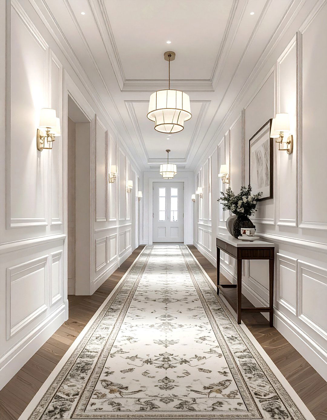 Box trim wall - 30 molding ideas