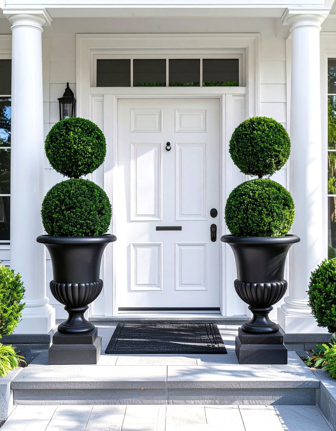 Boxwood Topiary - 30 artificial plant ideas