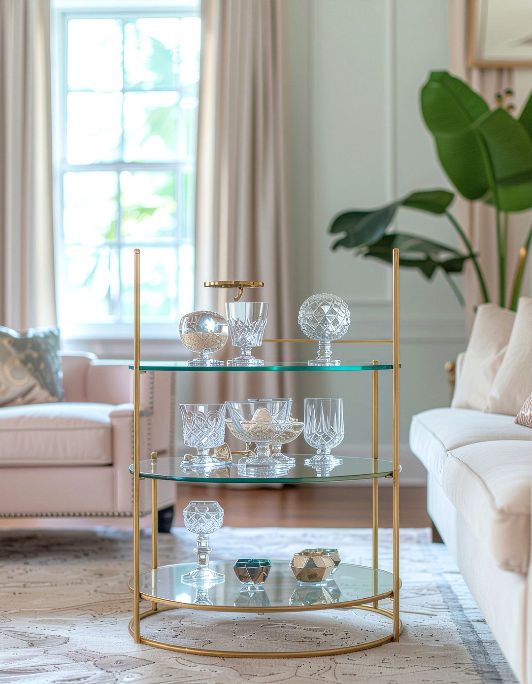 Brass And Glass Curio - 30 living room curio cabinet ideas