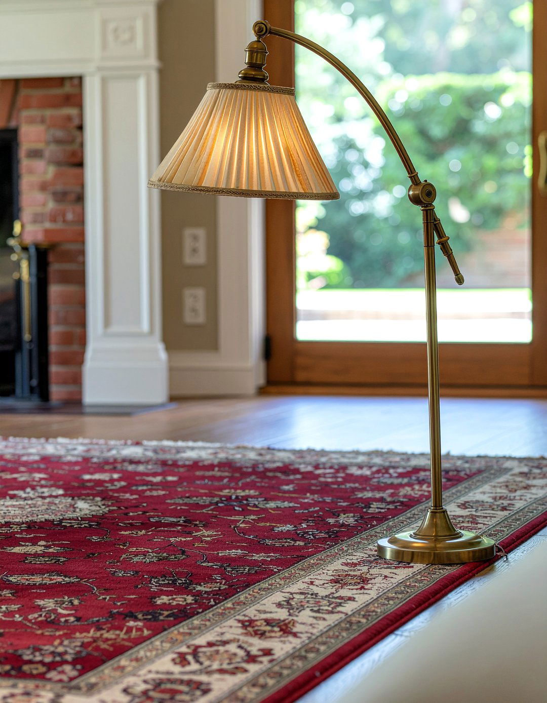 Brass Arc Lamp - 30 living room arc lamps