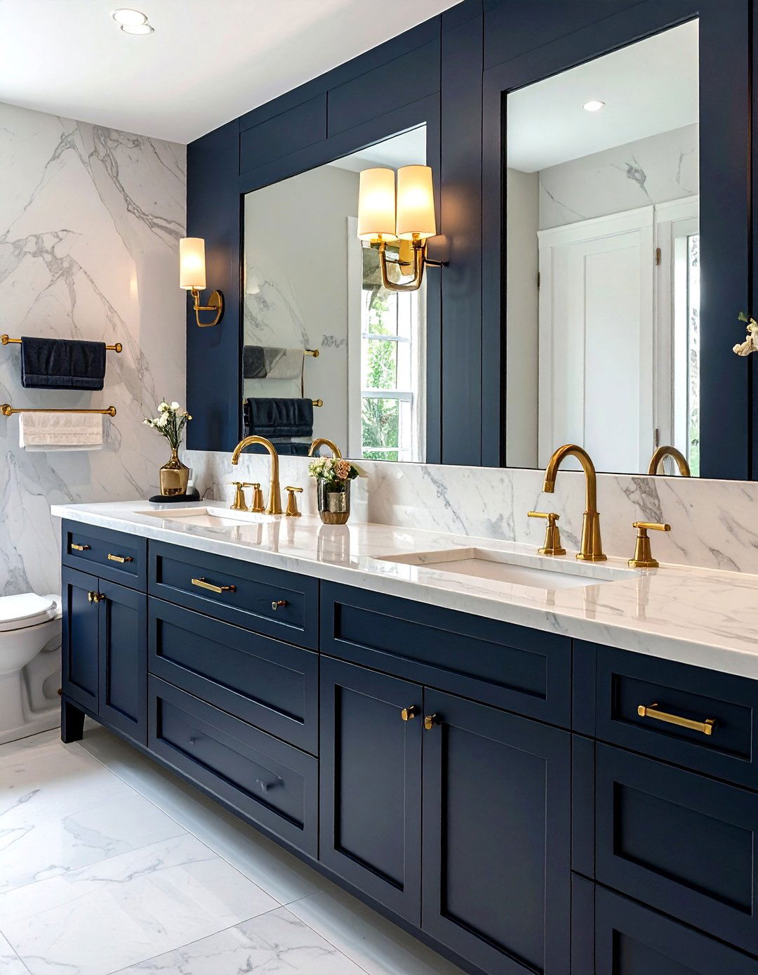 Brass Bathroom Fixtures - 30 bungalow bathroom ideas