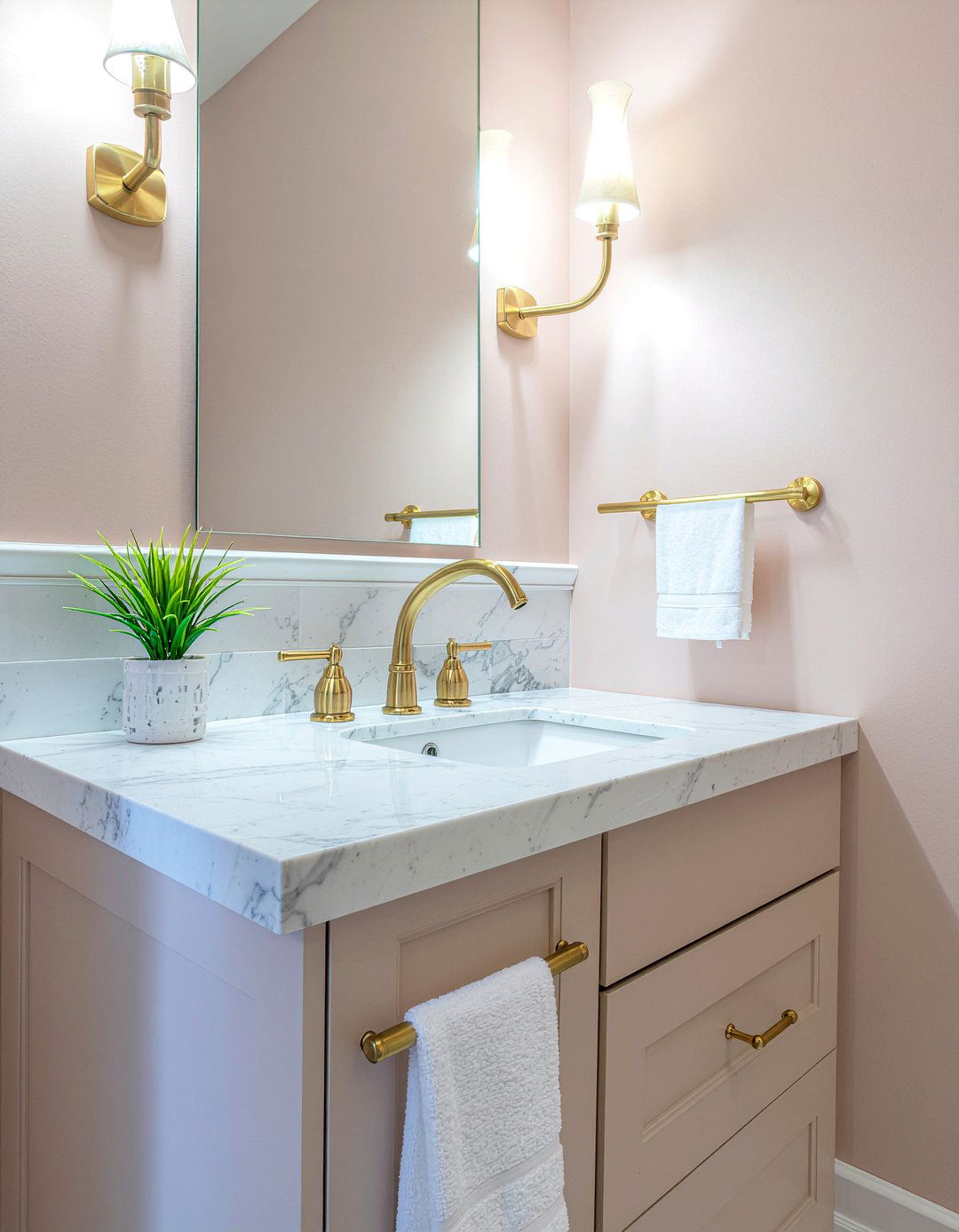 30 Millennial Pink Bathroom Ideas for a Trendy, Chic Look