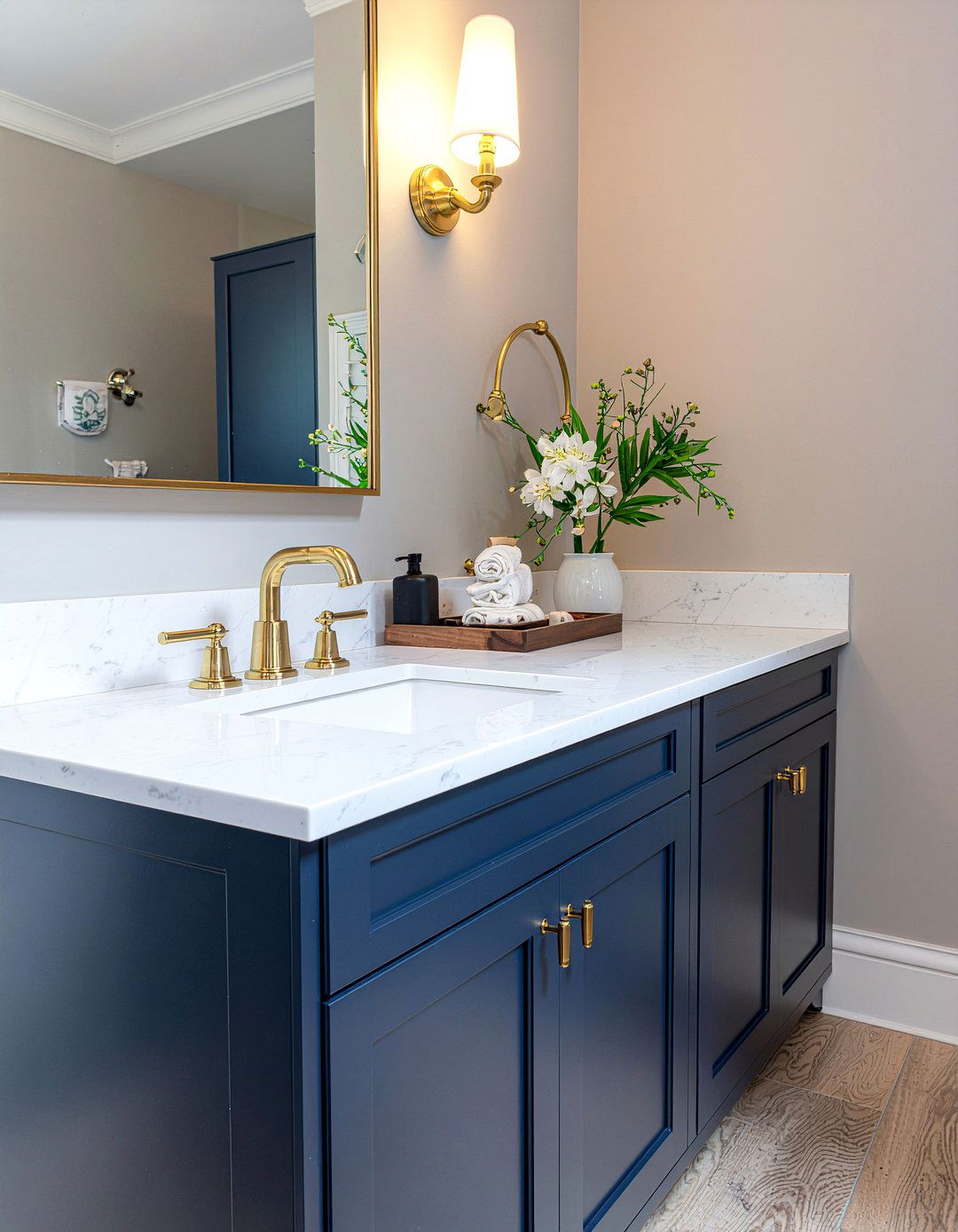 Brass Bathroom Fixtures - 30 bathroom investment piece ideas