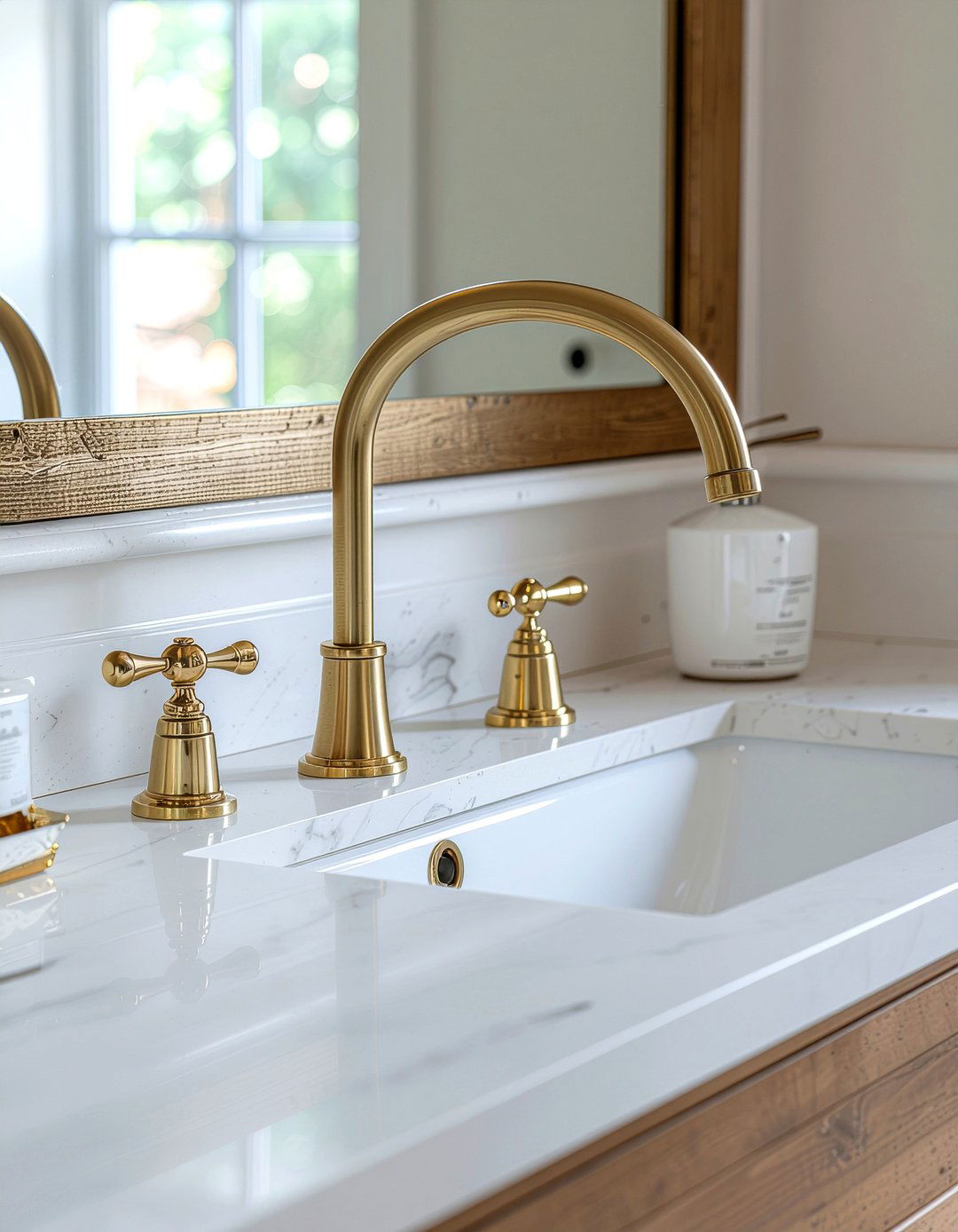 Brass Bathroom Fixtures - 30 bathroom major renovation ideas