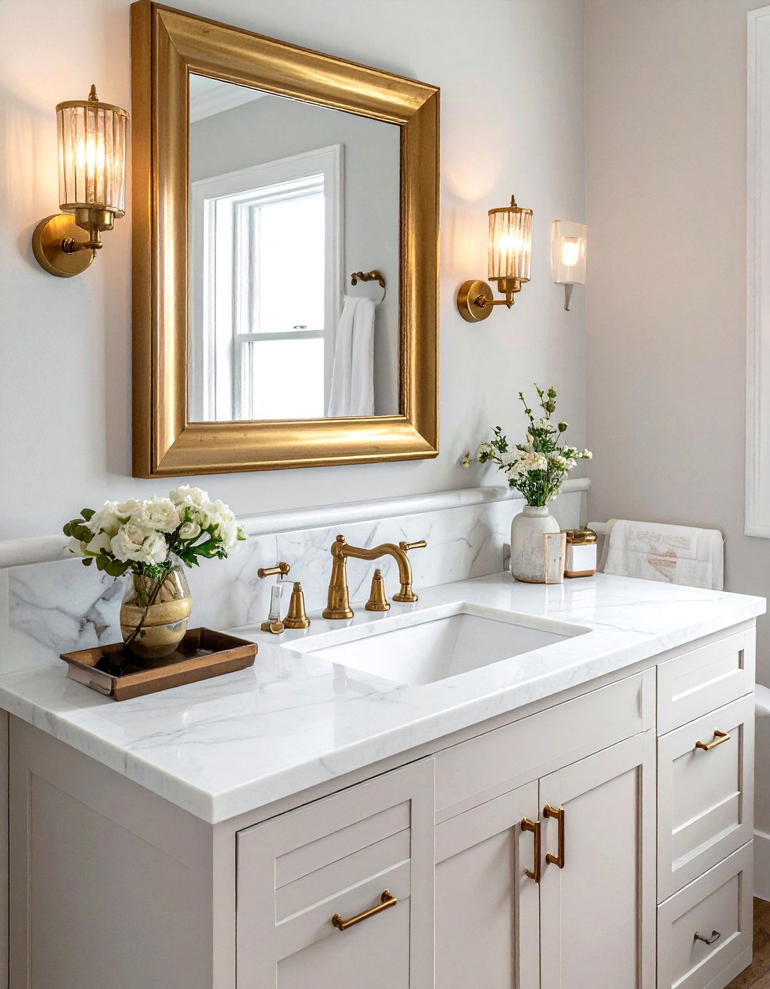 Brass Bathroom Hardware - 30 top bathroom ideas