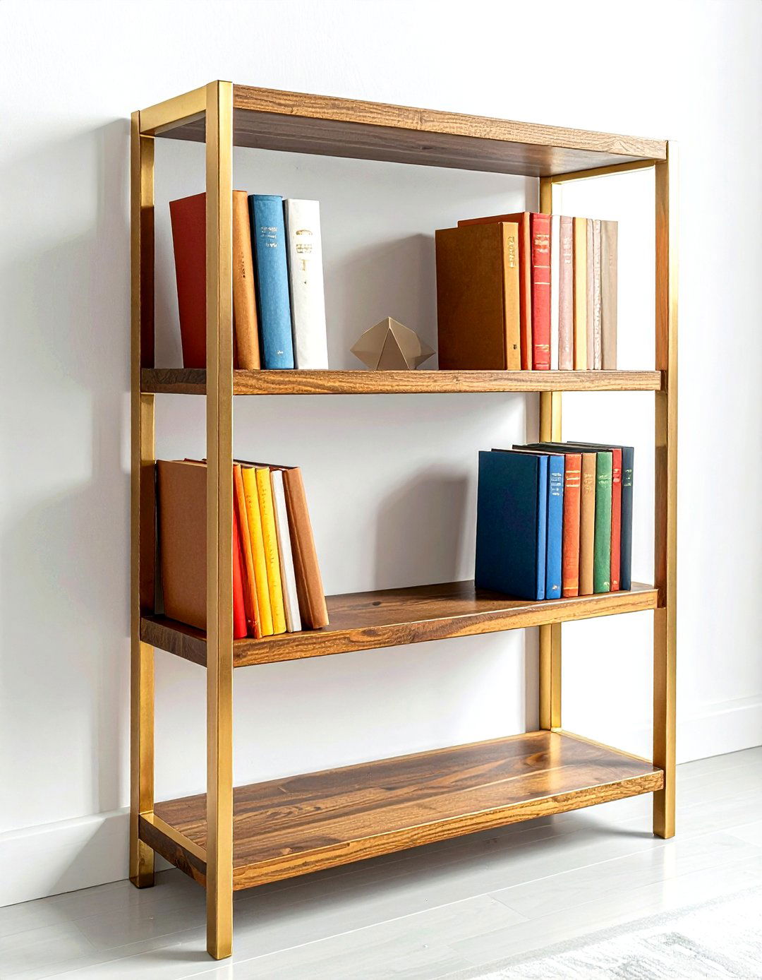 Brass Bookends - 30 brass decor ideas