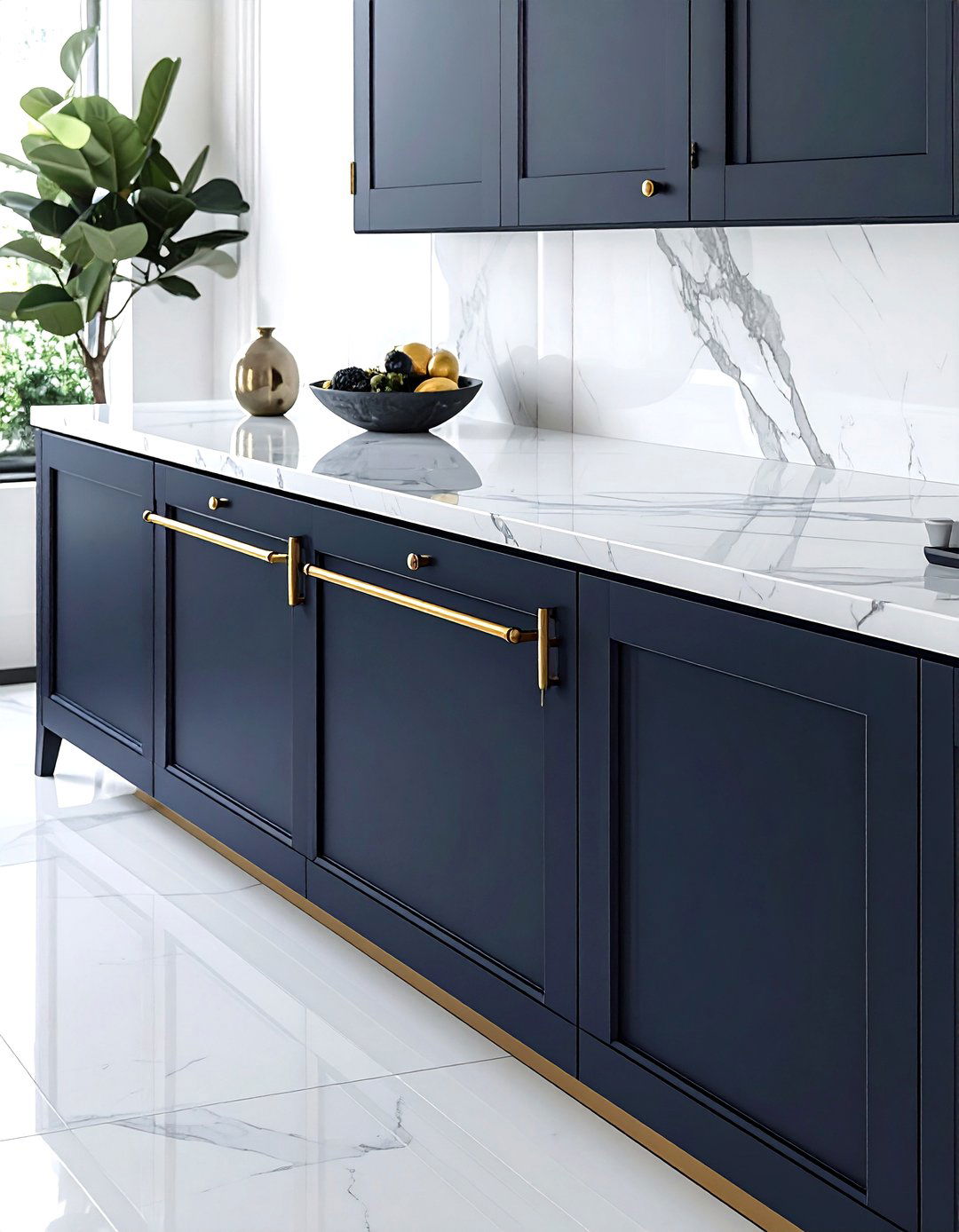 Brass Cabinet Hardware - 30 brass accent dining room ideas