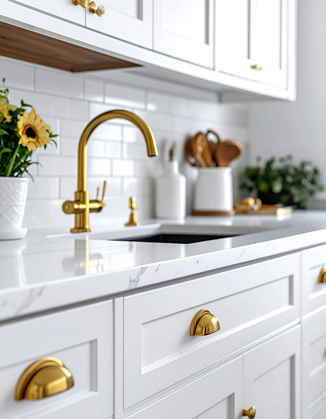 Brass Cabinet Hardware - 30 cheap decor ideas