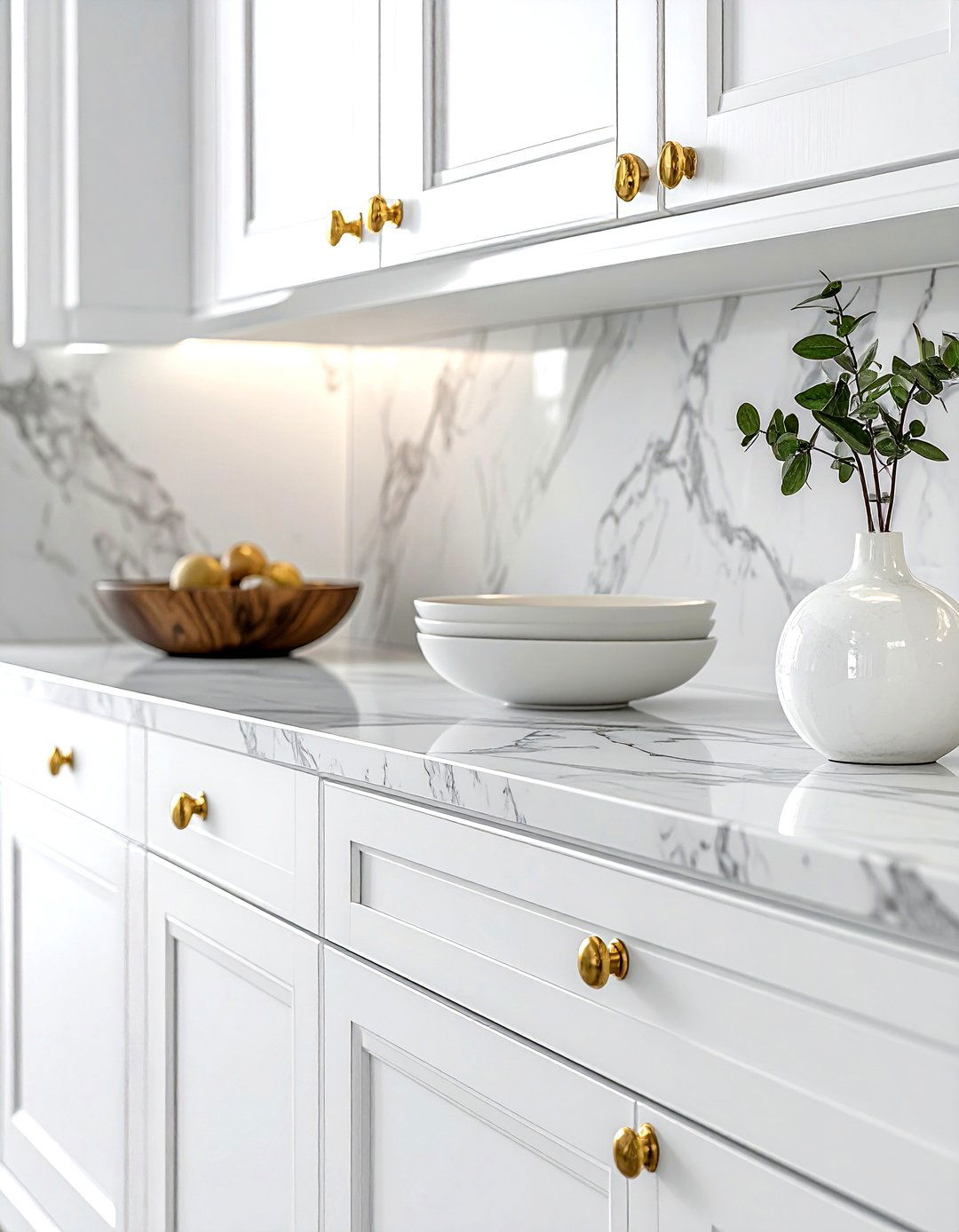 Brass Cabinet Knobs - 30 kitchen hardware ideas