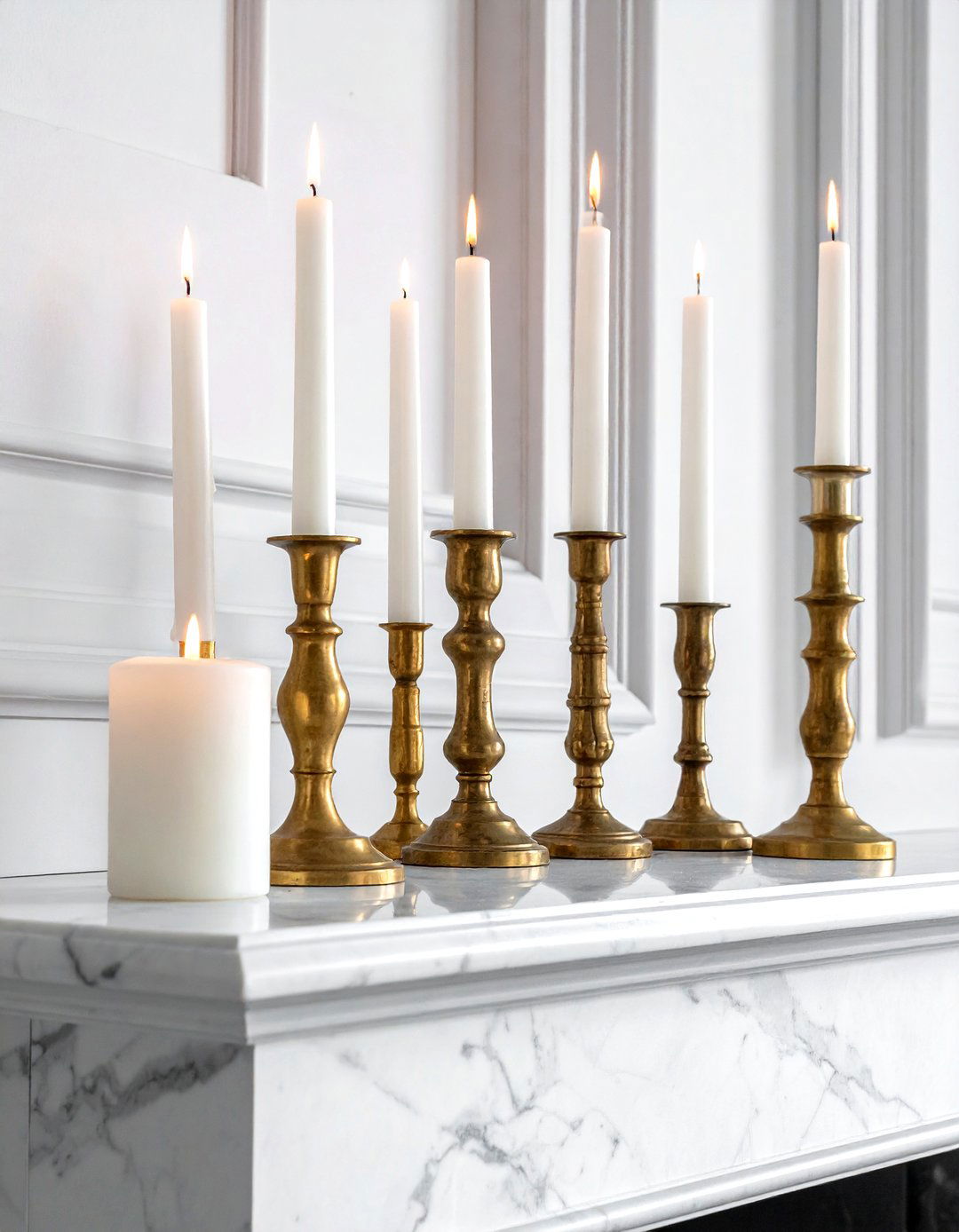 Brass Candlestick - 30 collected object ideas