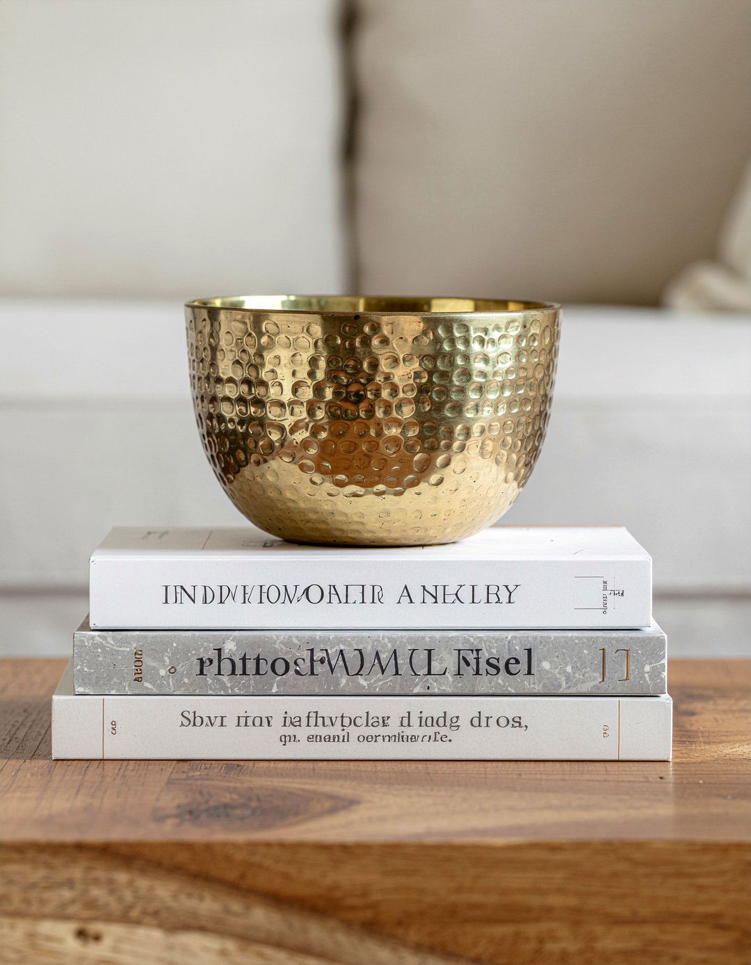 Brass Decorative Bowl - 30 brass accent living room ideas