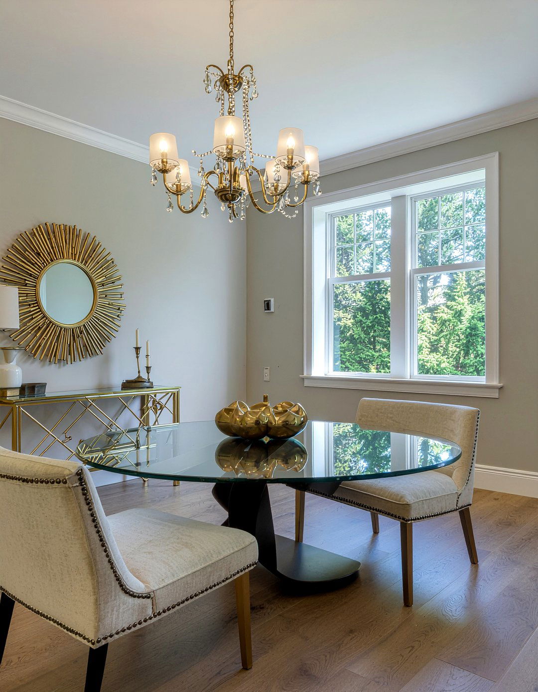 Brass Dining Room Accents - 30 dining room emerging trend ideas