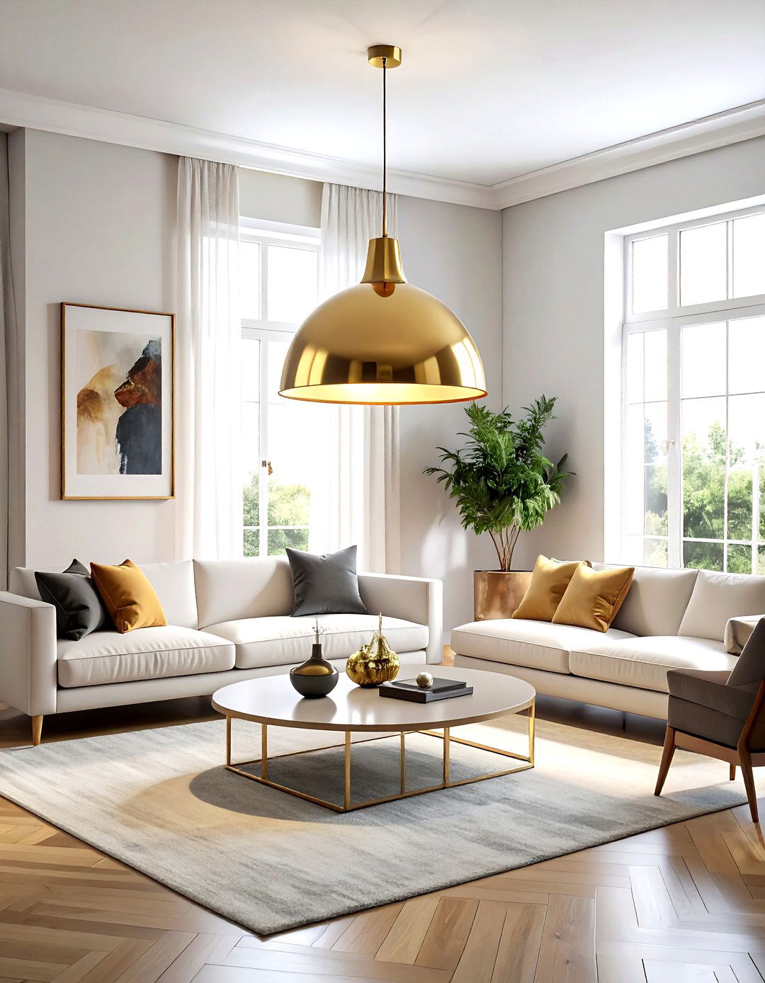 30 Creative Living Room Pendant Lighting Ideas to Brighten Up