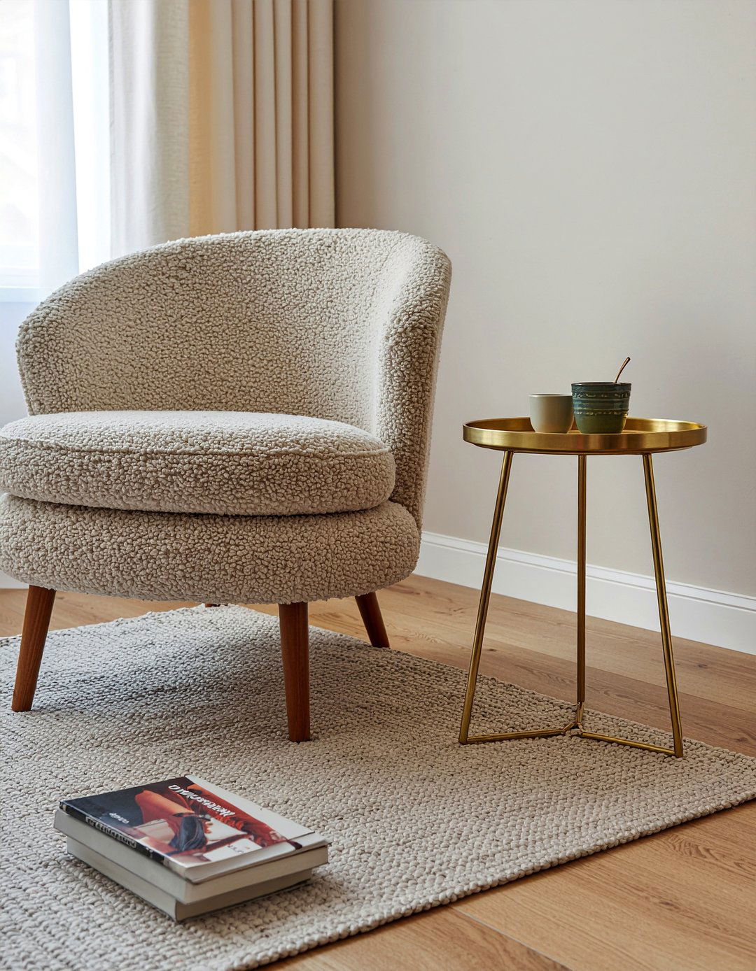 Brass Drink Table - 30 living room brass furniture ideas