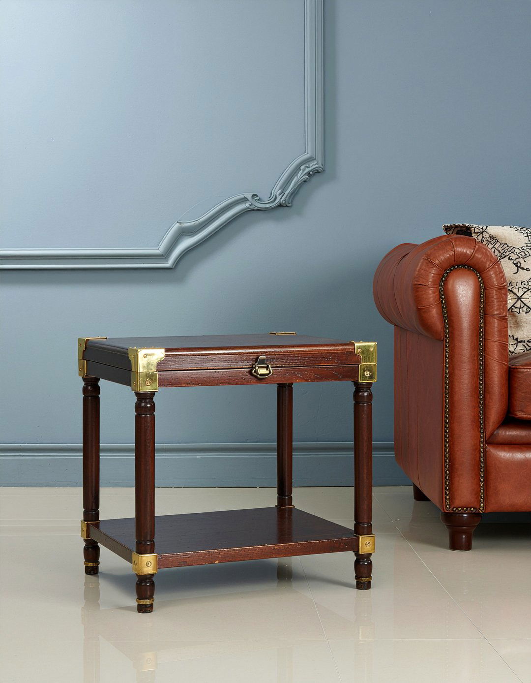 Brass Hardware Chest - 30 living room Chinese furniture ideas