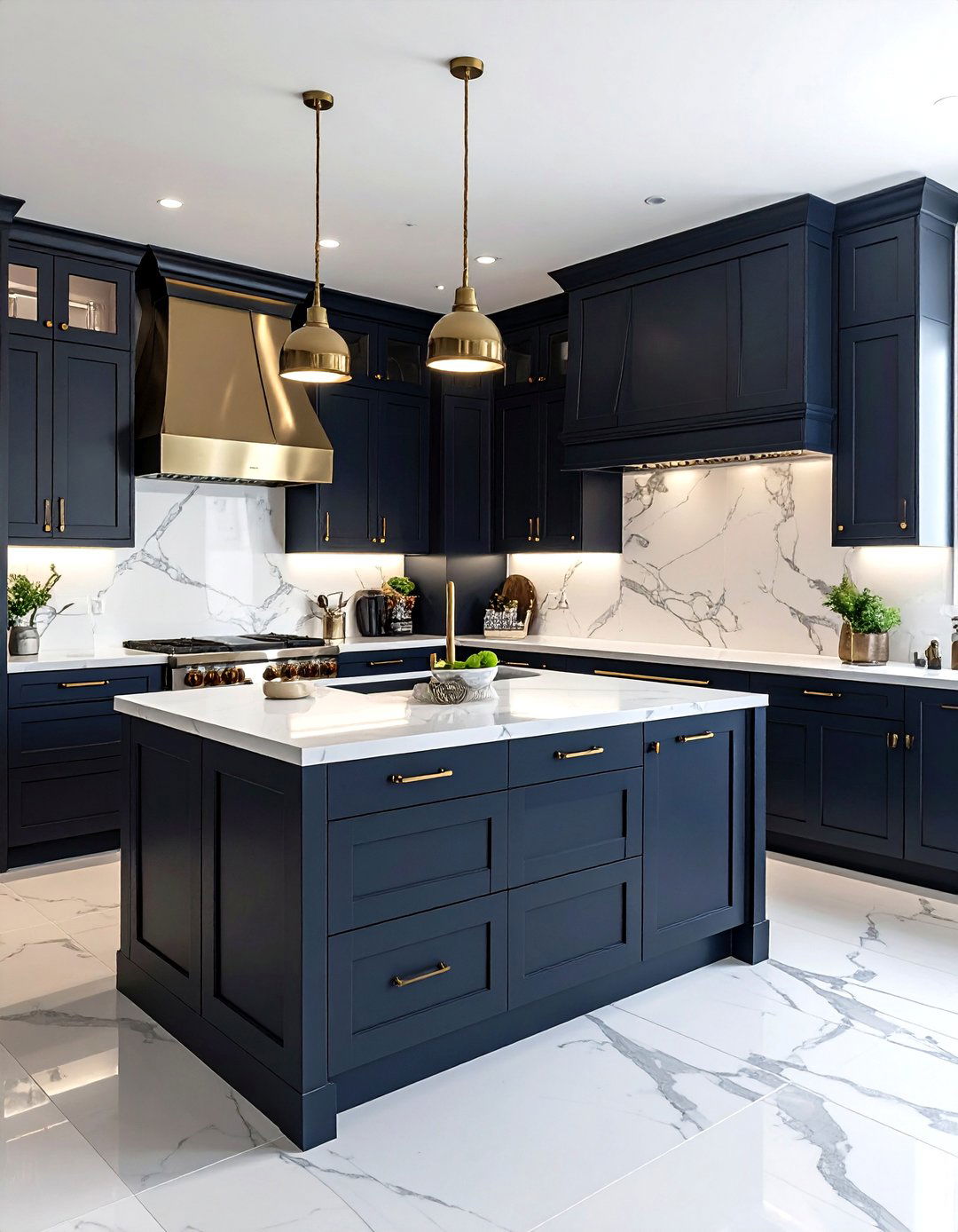 Brass Kitchen Hardware - 30 rich decor ideas