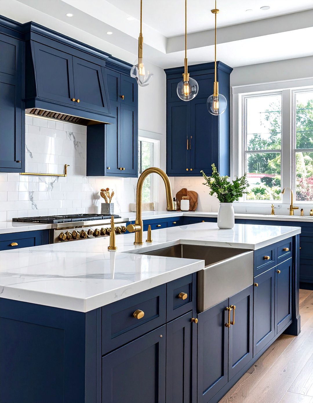 Brass Kitchen Hardware - 30 viral kitchen ideas