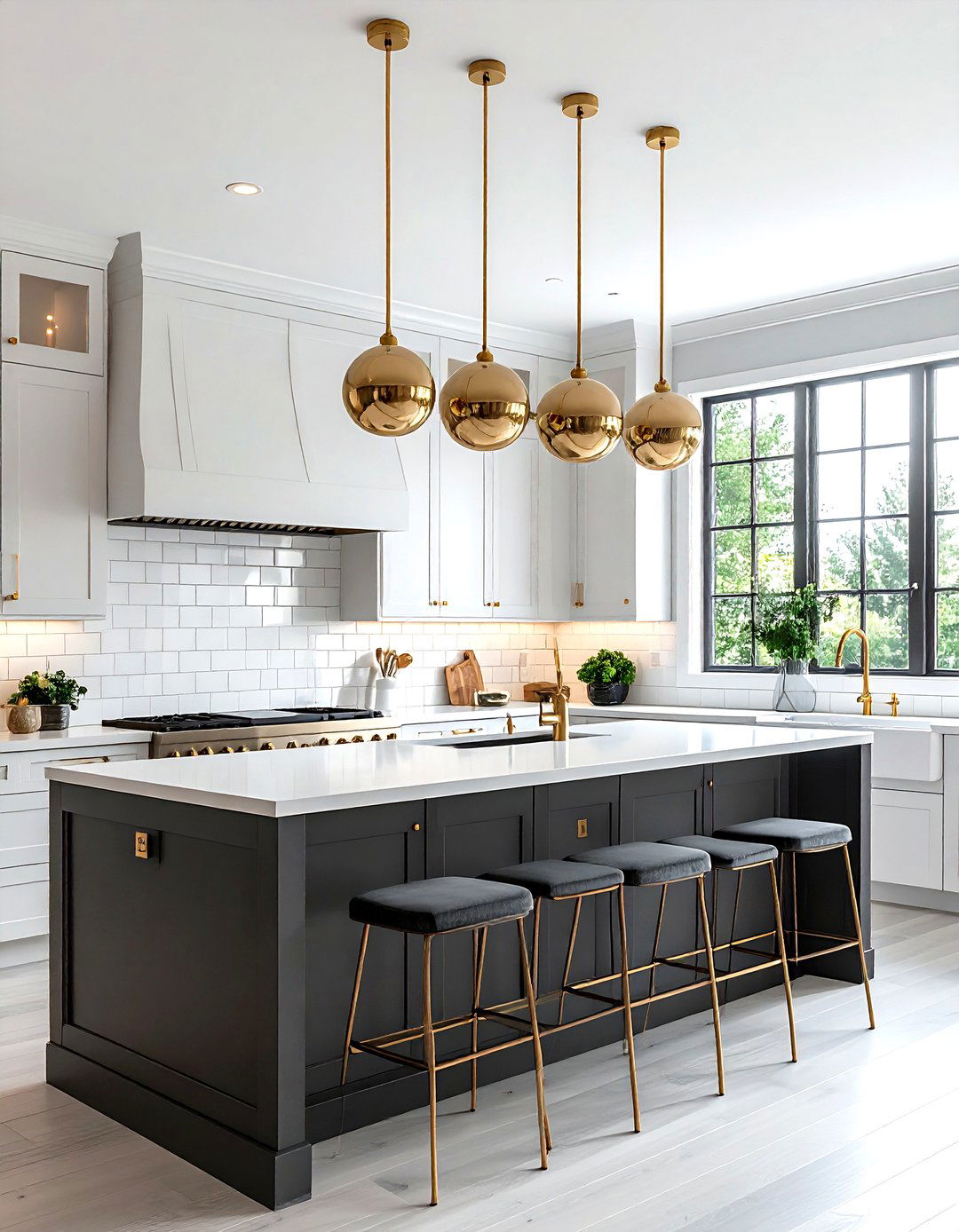 Brass Kitchen Island Light - 30 kitchen ceiling light ideas