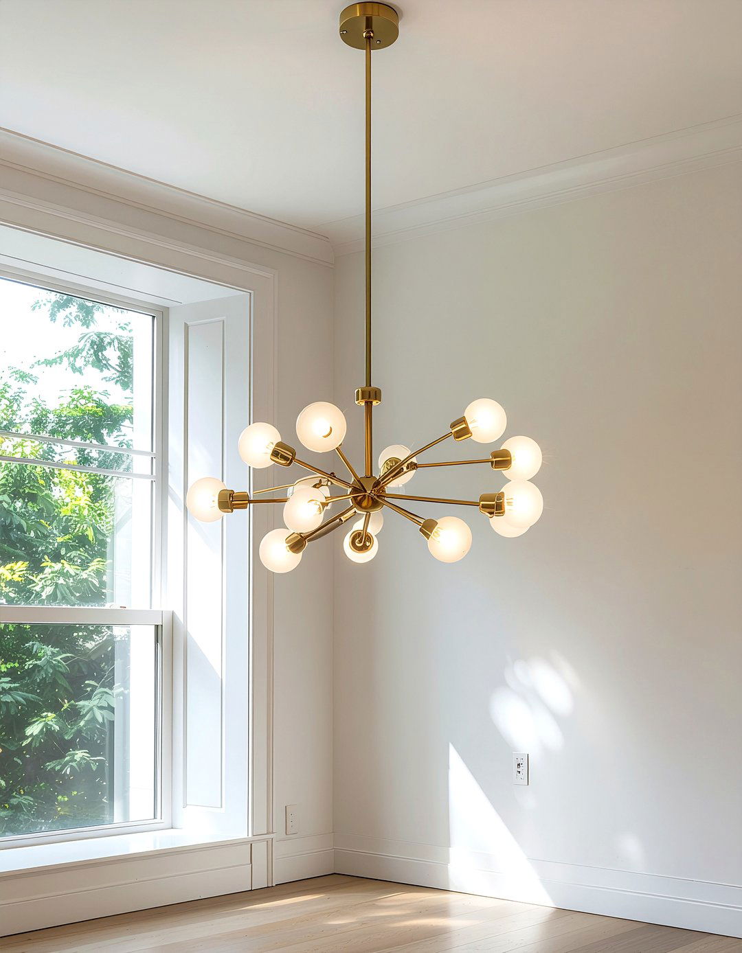 Brass Lighting Fixture - 30 dining room investment piece ideas